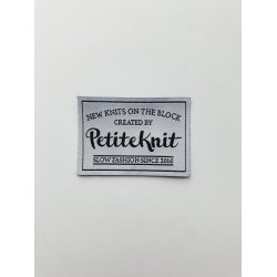 New Knits On The Block PetiteKnit_label