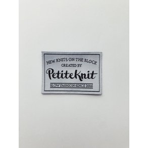 New Knits On The Block PetiteKnit_label