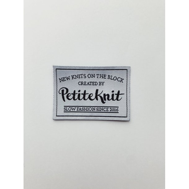 New Knits On The Block PetiteKnit_label