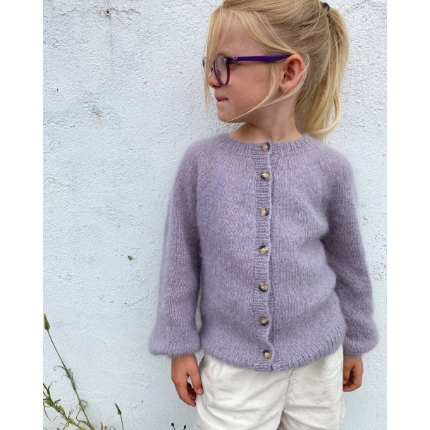 Novice Cardigan Junior - Mohair Edition_PetiteKnit