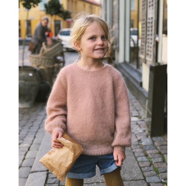 Novice Sweater Junior - Mohair Edition_PetiteKnit