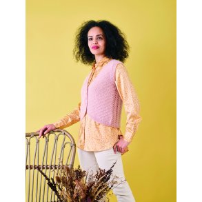 Sarah & Angel Vest m.hulm. & knapper_893640_Permin