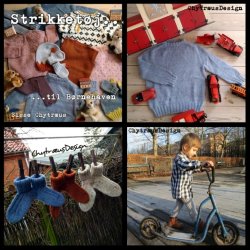 Strikket�j til b�rnehaven