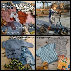 Strikket�j til b�rnehaven