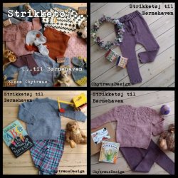 Strikket�j til b�rnehaven