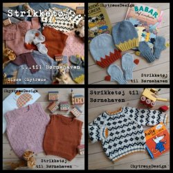 Strikket�j til b�rnehaven