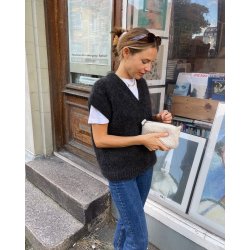 Weekend Slipover V-neck_PetiteKnit