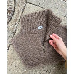 Zipper Neck_PetiteKnit