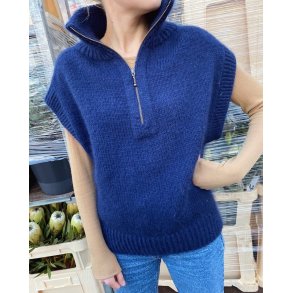 Zipper Slipover_PetiteKnit