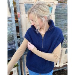 Zipper Slipover_PetiteKnit