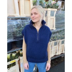 Zipper Slipover_PetiteKnit