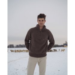 Zipper Sweater - Man_PetiteKnit