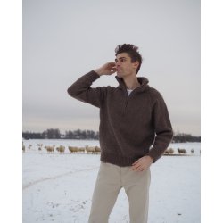 Zipper Sweater - Man_PetiteKnit